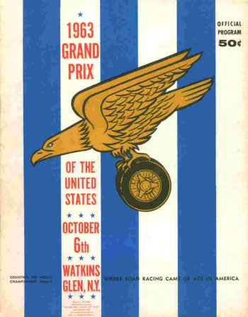 GP. F1 USA 1963 Poster del Gran Premio