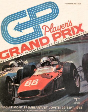 GP. F1 Canadá 1968 Poster del Gran Premio