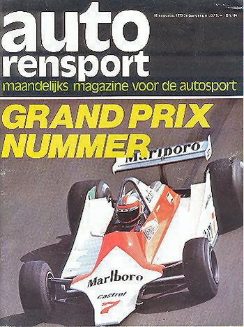 Poster del GP. Holanda 1979 Poster del Gran Premio