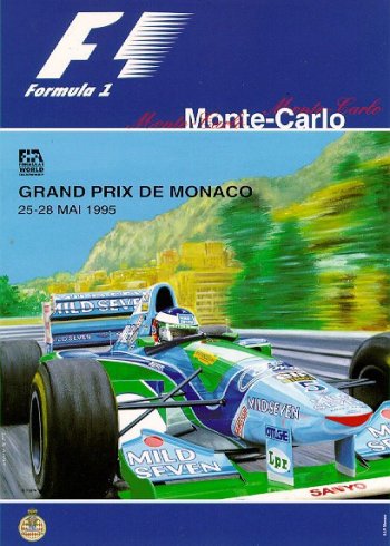 Gp. F1 Mónaco de 1995 Poster del Gran Premio