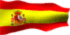 Bandera del país del personaje