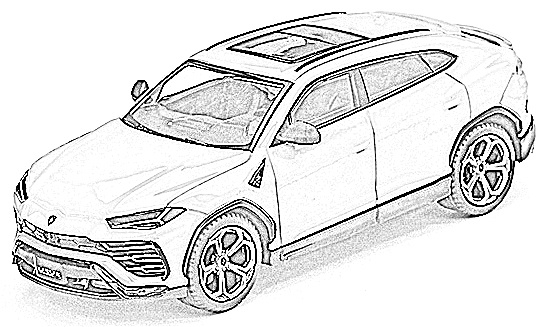 Dibujo del coche