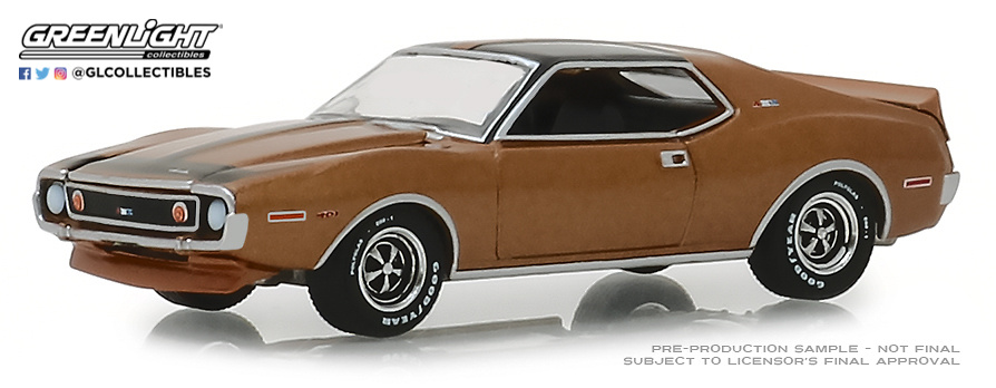 AMC Javelin AMX (1972) Greenlight 13230B 1/64 