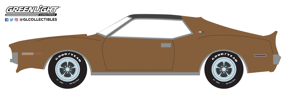 AMC Javelin AMX (1972) Greenlight 13230B 1/64 