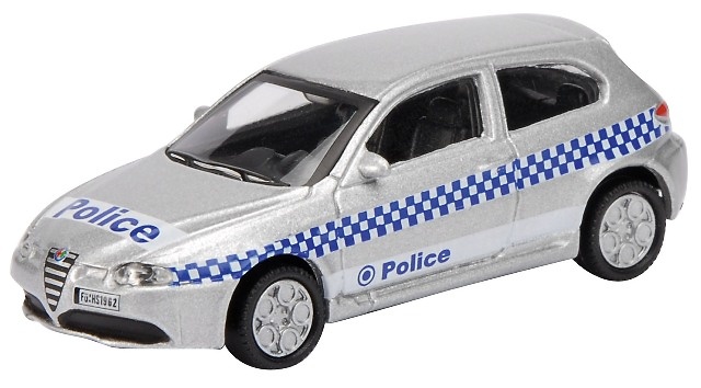 Alfa Romeo 147 GTA Policia Schuco 25305 1/87 