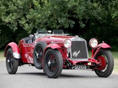Alfa Romeo 6C 1750 GS (1930) CMC M138 1:18 Fotografías del modelo real.