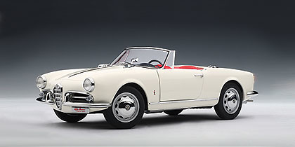 Autoart 70156 Alfa Romeo Giulietta 1300 Spider (1962) Autoart 1/18