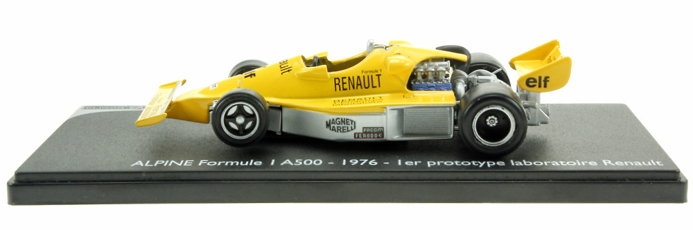 Alpine A500 Prototipo F1 del laboratorio Renault (1976) Eligor 101256 1/43 