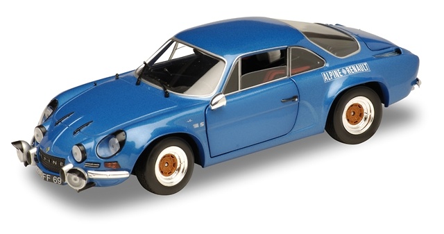 Alpine Renault A110 1800 (1973) Caja Metálica Solido 1/18 