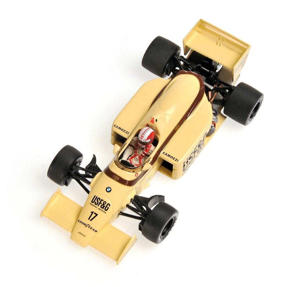 Arrows A8 nº 17 Marc Surer (1986) Minichamps 400860017 1:43 