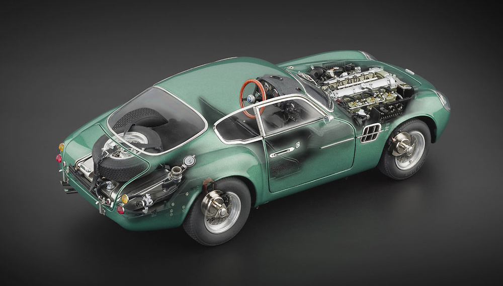 Aston Martin DB4 GT Zagato (1961) CMC M132 1/18 
