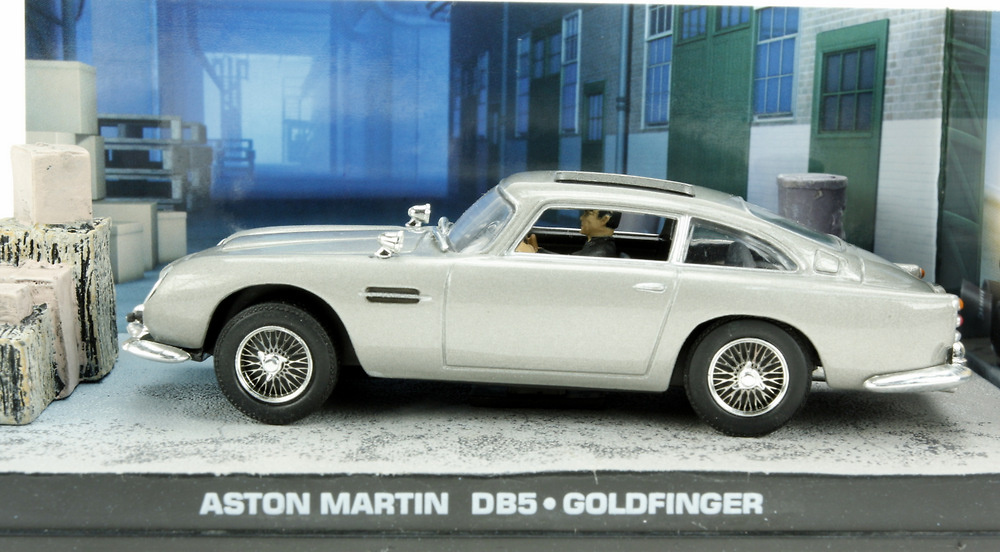 James Bond entrega 1 de Fabbri Aston Martin DB5 (1964) James Bond 