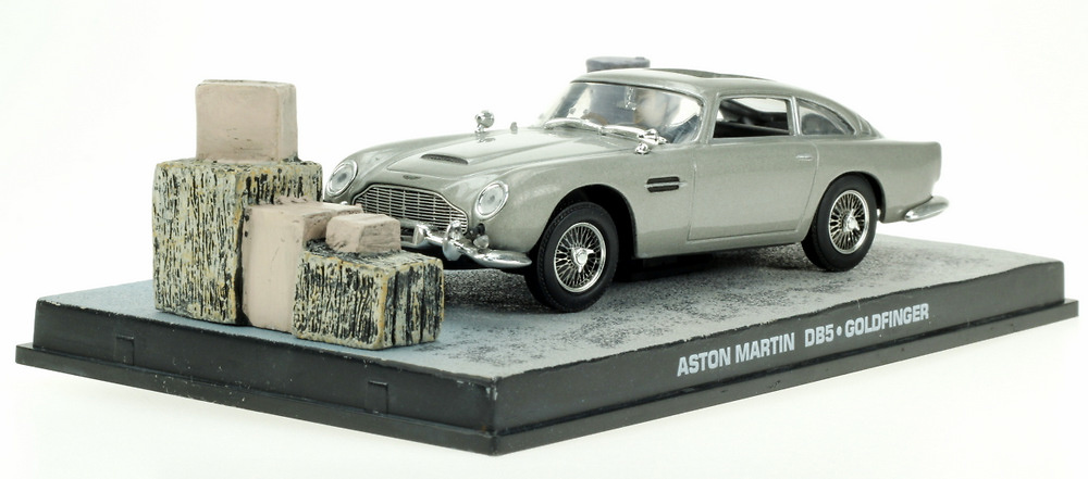 James Bond entrega 1 de Fabbri Aston Martin DB5 (1964) James Bond 