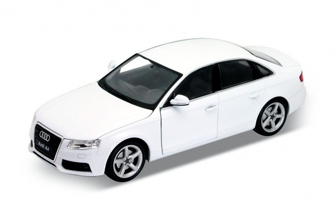 Audi A4 (2008) Welly 1:24 Blanco 