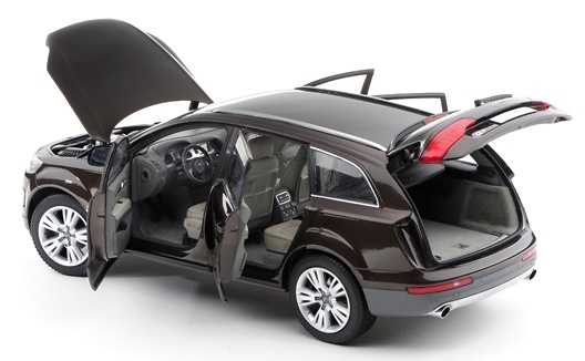 Kyosho 09222TBR Audi Q7 Facelift (2011) Kyosho 1:18 Color Marrón oscuro metalizado