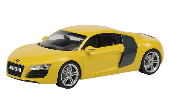 Audi R8 (2007) Schuco 1/43 Amarillo 