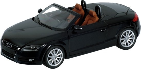 Audi TT Cabrio (2006) Negro Minichamps 1/18 