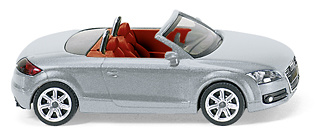 Audi TT Roadster (2006) Wiking 1/87 Gris Metalizado 