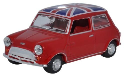 Austin Mini Union Jack (1964) Oxford 43MIN023 1/43 