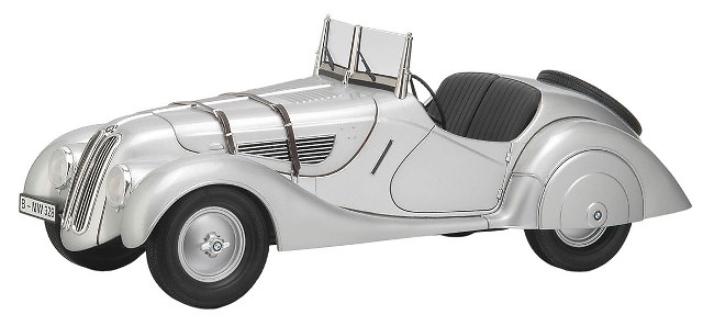 BMW 328 Softtop (1936) Premium Classixxs 1/12 Gris Metalizado 