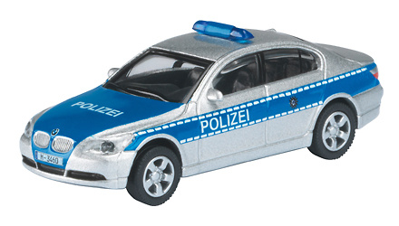 BMW 525i Polizei -E60- (2004) Schuco 452573200 1/87 