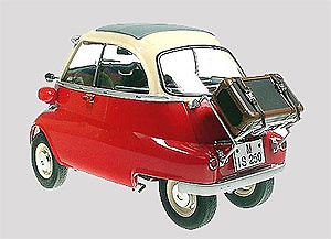 Premium Classixxs 0308709 BMW Isetta 250 Export Color: Blanco-Rojo