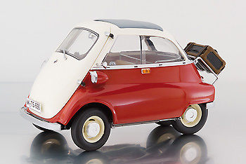 Premium Classixxs 1004 BMW Isetta 250 Export Color: Blanco-Rojo