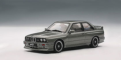 BMW M3 Sport Evolution Cecotto -E30- (1990) Autoart 50567 1/43 Gris Plata Nogaro 