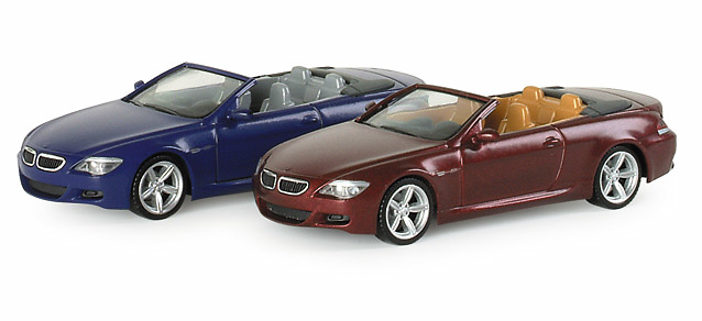 BMW M6 Cabrio Abierto -E64- (2005) Herpa 033657 1/87 