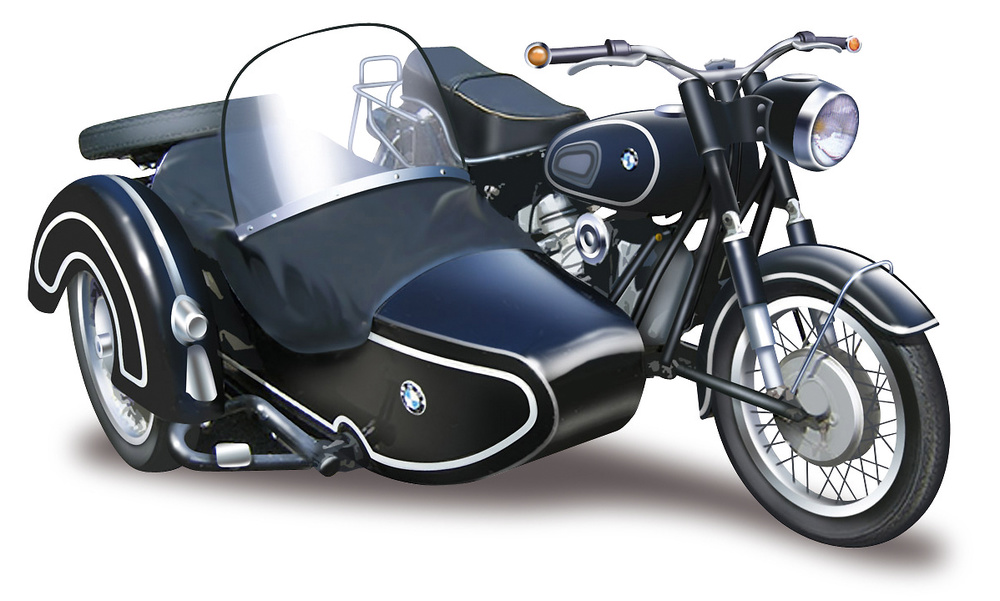 BMW R60 2 con Sidecar (1960) Solido 15079100 1/18 