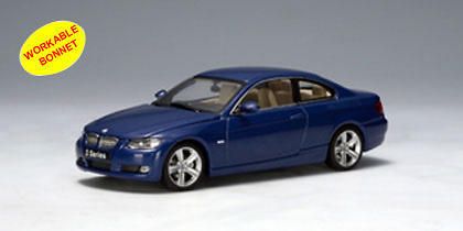BMW Serie 3 Coupé Autoart 55172 1/43 Azul Metalizado 