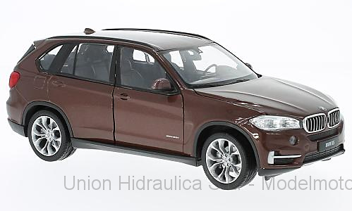 BMW X5 -E70- (2006) Welly 1:24 Marrón metalizado 