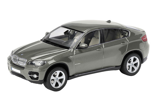 BMW X6 (2008) Schuco 1/43 Gris Metalizado 