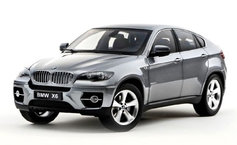 BMW X6 XDrive 50i -E70- Kyosho 1/18 Gris Metalizado 