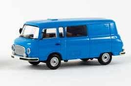 Barkas B1000 Furgoneta Mixta (1961) Brekina 30200 1/87 Azul Turquesa 