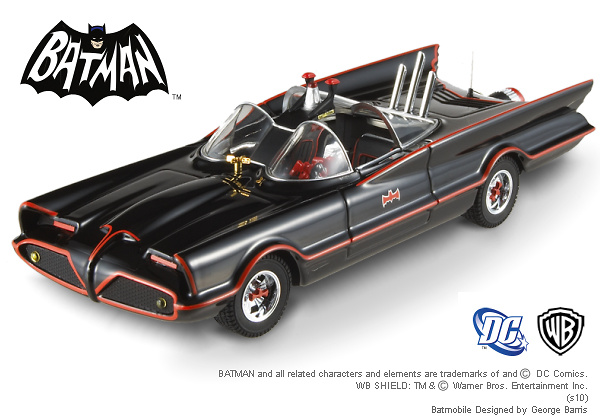 Batmovil Clásico Serie deTelevisión (1966) Hot Wheels R1795 1/43 