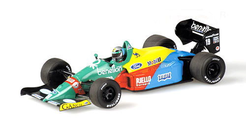 Benetton B188 nº 19 Alessandro Nannini (1988) Minichamps 400880019 1/43 