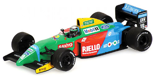 Benetton B190 nº 19 Alessandro Nannini (1990) Minichamps 400900019 1/43 