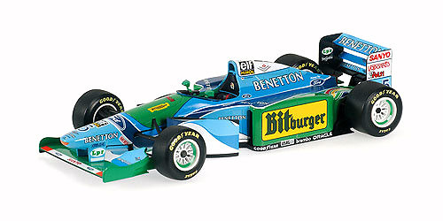 Benetton B194 nº 5 Michael Schumacher (1994) Minichamps 1/18 