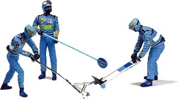 Benetton Mecánicos Pitstop (1999) Minichamps 343100014 1/43 