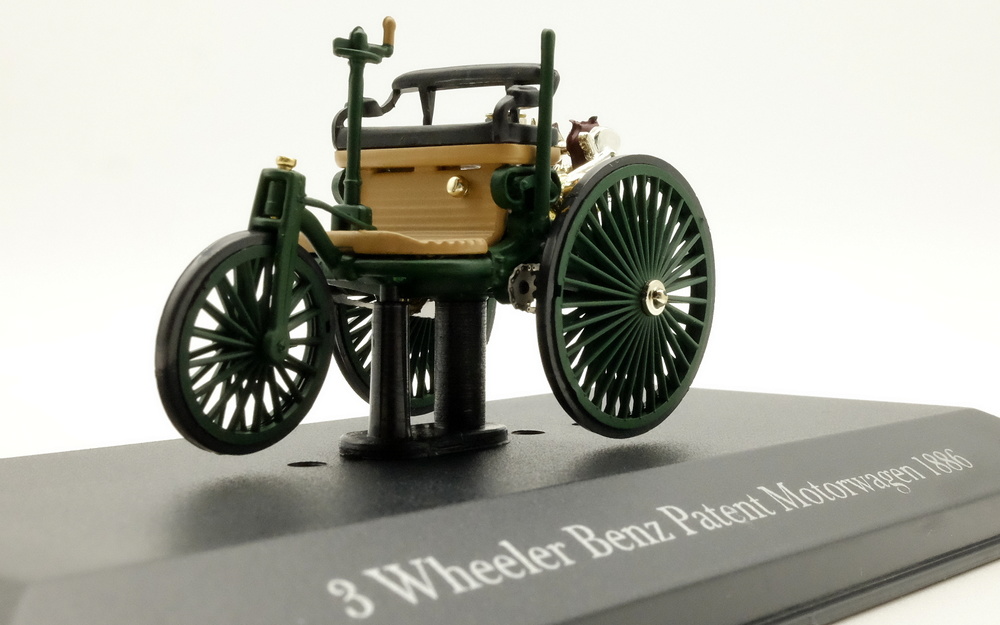 Benz Triciclo Patent Motorwagen (1886) Altaya 1/43 