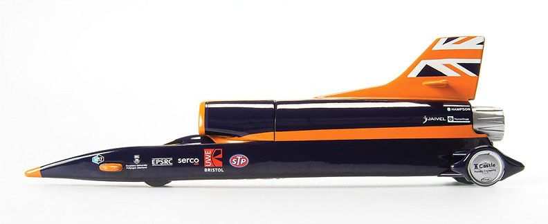 Bloodhound SSC vehículo Record 1000 MPH Corgi TY81001 1:300 