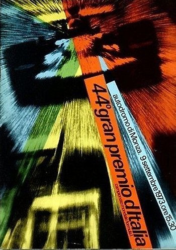 Poster GP. F1 Italia 1973 