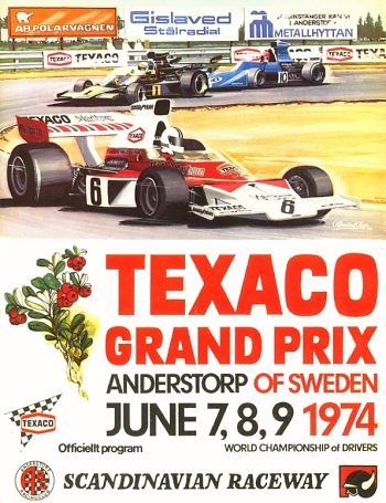 GP. F1 Suecia 1974 