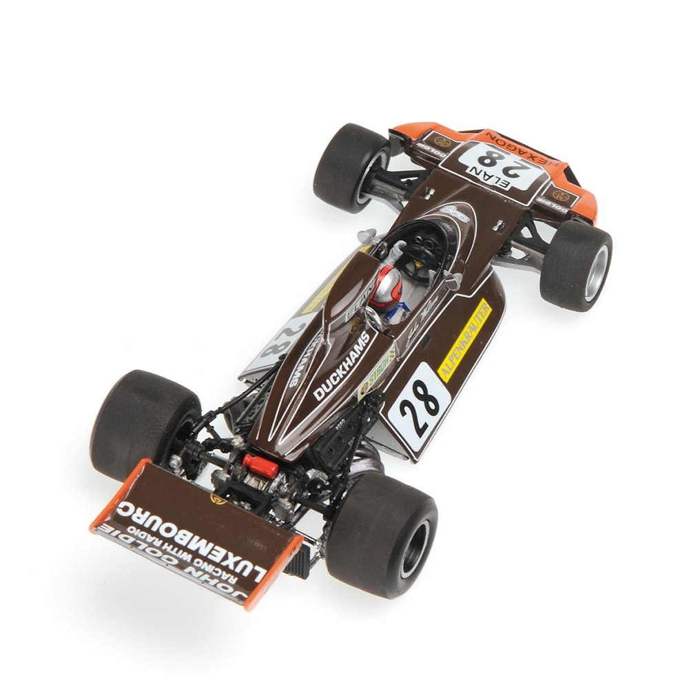 Brabham BT44 nº 28 John Watson (1974) Minichamps 400740028 1:43 
