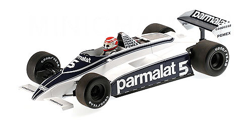 Brabham Ford BT49C nº 5 Nelson Piquet (1981) Minichamps 117810005 1:18 