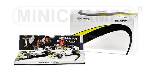 Minichamps 402092223 Brawn BGP001 Set 2 u. 