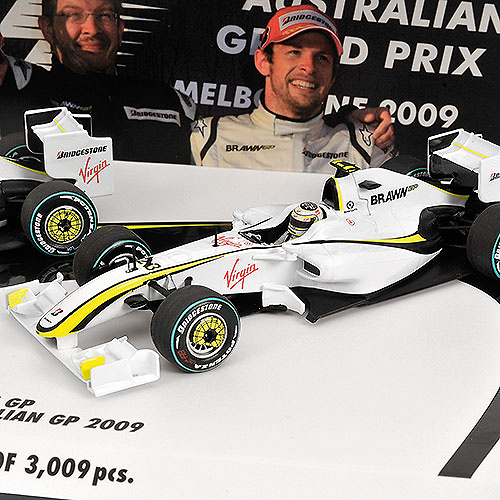 Minichamps 402092223 Brawn BGP001 Set 2 u. 