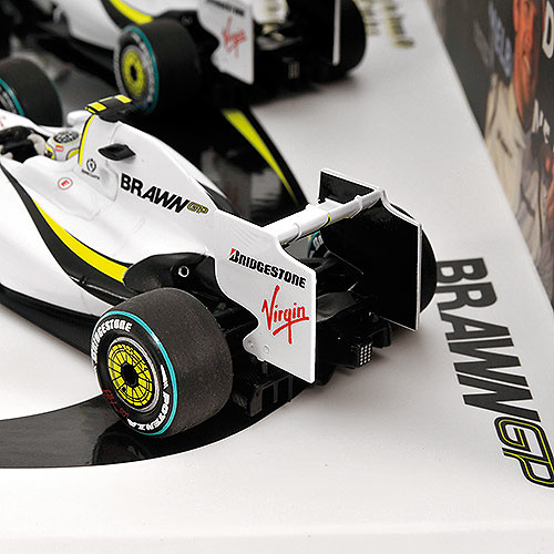 Minichamps 402092223 Brawn BGP001 Set 2 u. 