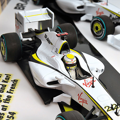 Minichamps 402092223 Brawn BGP001 Set 2 u. 